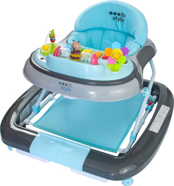 Little World Babywalker Türkis Grau