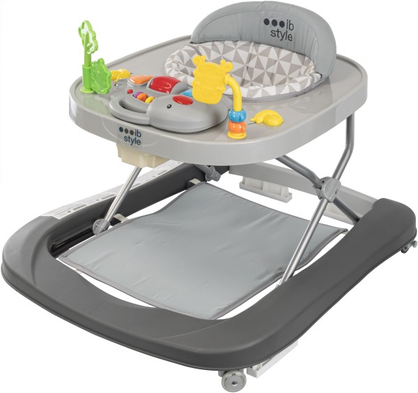 Little Dino Babywalker Grau