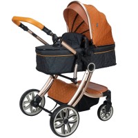 Juma 3 in 1 Kinderwagen inkl. Babyschale | Marron