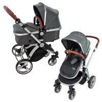 Supreme 2 in 1 Kinderwagen Grau