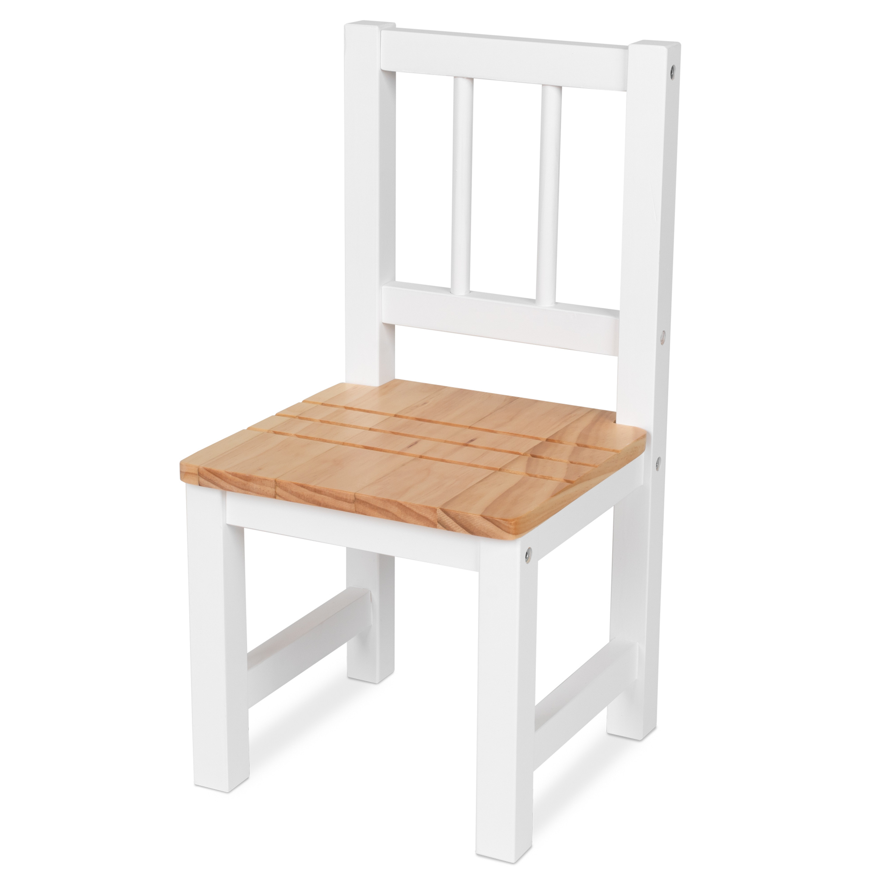 ib style® NOA Kindersitzgruppe Tischset Kindermöbel  Natur/ Weiß 
