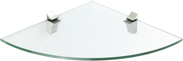 Glasregal Viertelkreis + Clip ECO