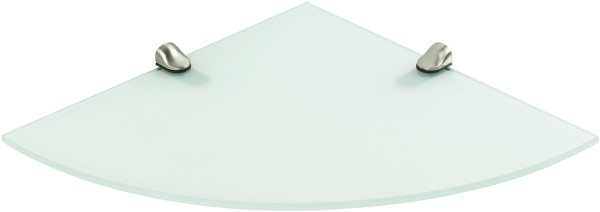 Glasregal Viertelkreis + Clip ILO